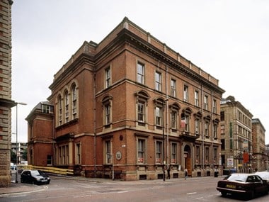 Manchester Mechanics Institute, 1855, the birthplace of the Trades Union Congress