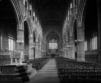 Stockport, interior shortly after opening (BL14814a English Heritage.NMR)