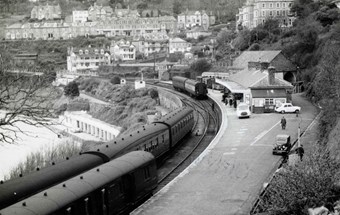 Needless demolition: St. Ives Station, Cornwall, before evisceration