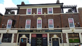 Front elevation of public house