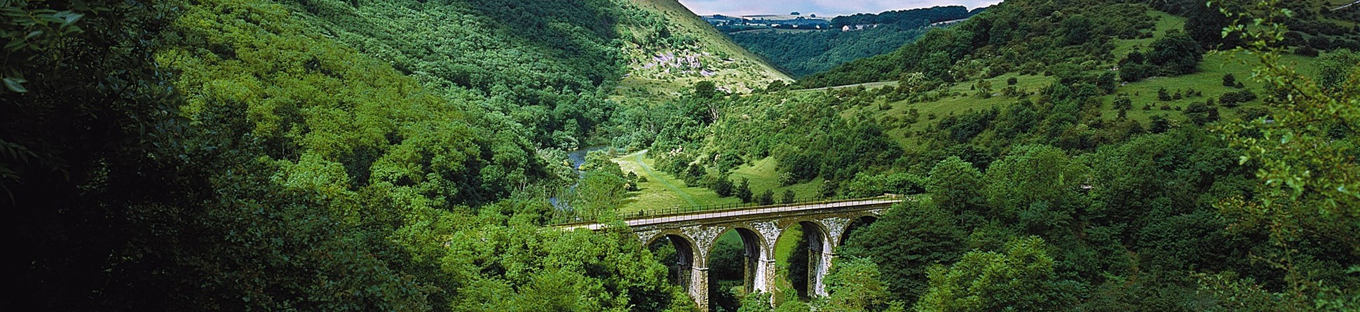 Monsal Dale Railway Viaduct, Derbyshire
