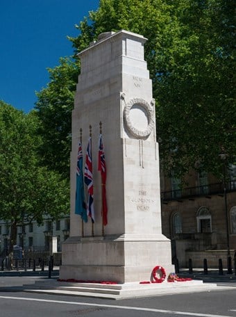 Whitehall Cenotaph, Grade I, London