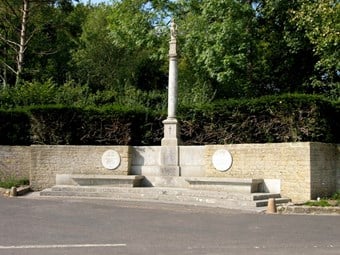 Mells War Memorial, Grade II, Somerset
