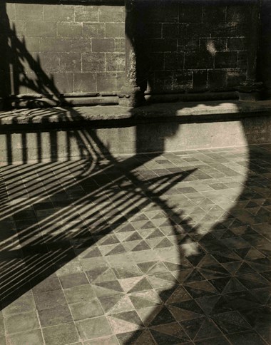 Shadows falling on the Galilee Porch