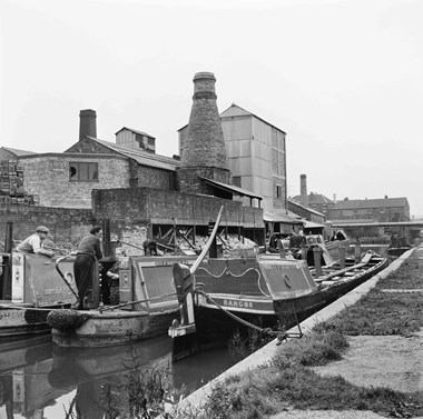 Barges on the Trent & Mersey Canal