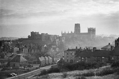 General view of Durham towards the castle and cathedral